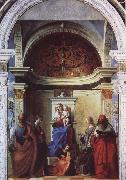 Giovanni Bellini Saint Zaccaria Altarpiece china oil painting reproduction